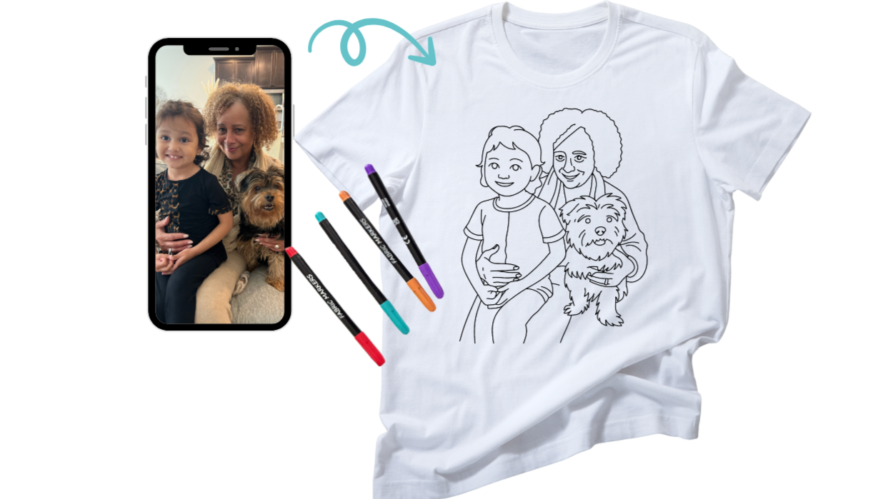 Custom Colorable T-Shirt